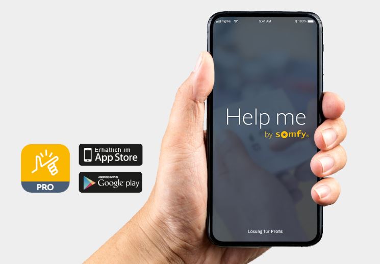 <strong>Help Me App by Somfy